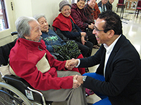 Visita aos Lar da Nossa Senhora da Misericórdia e Centro de Reabilitação de Cegos da Santa Casa da Misericórdia de Macau  
